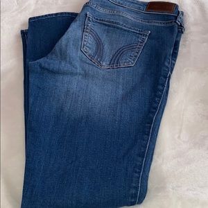 Low Rise Super Skinny Crop Jeans